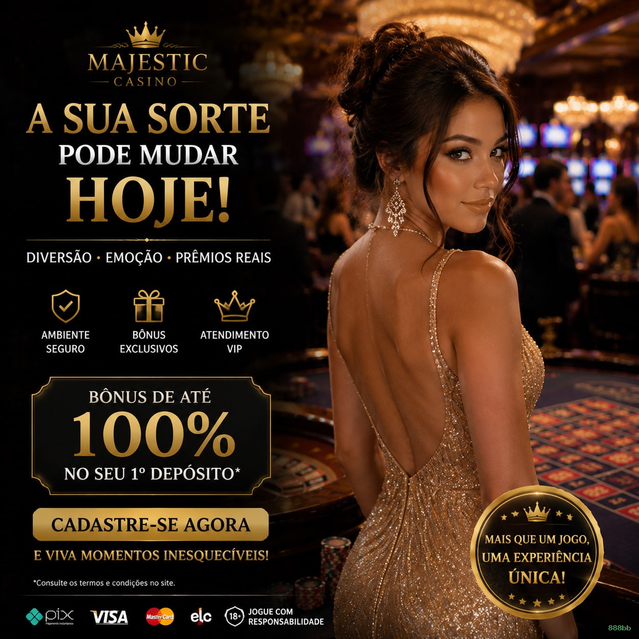 Login rápido no app 888bb